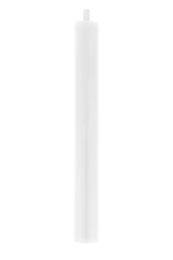 zusss 4 rustieke kaarsen 20cm wit