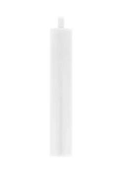 zusss 4 rustieke kaarsjes 12cm wit