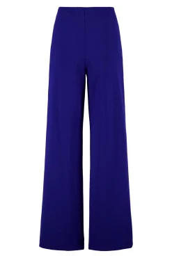 zusss broek met naad kobaltblauw