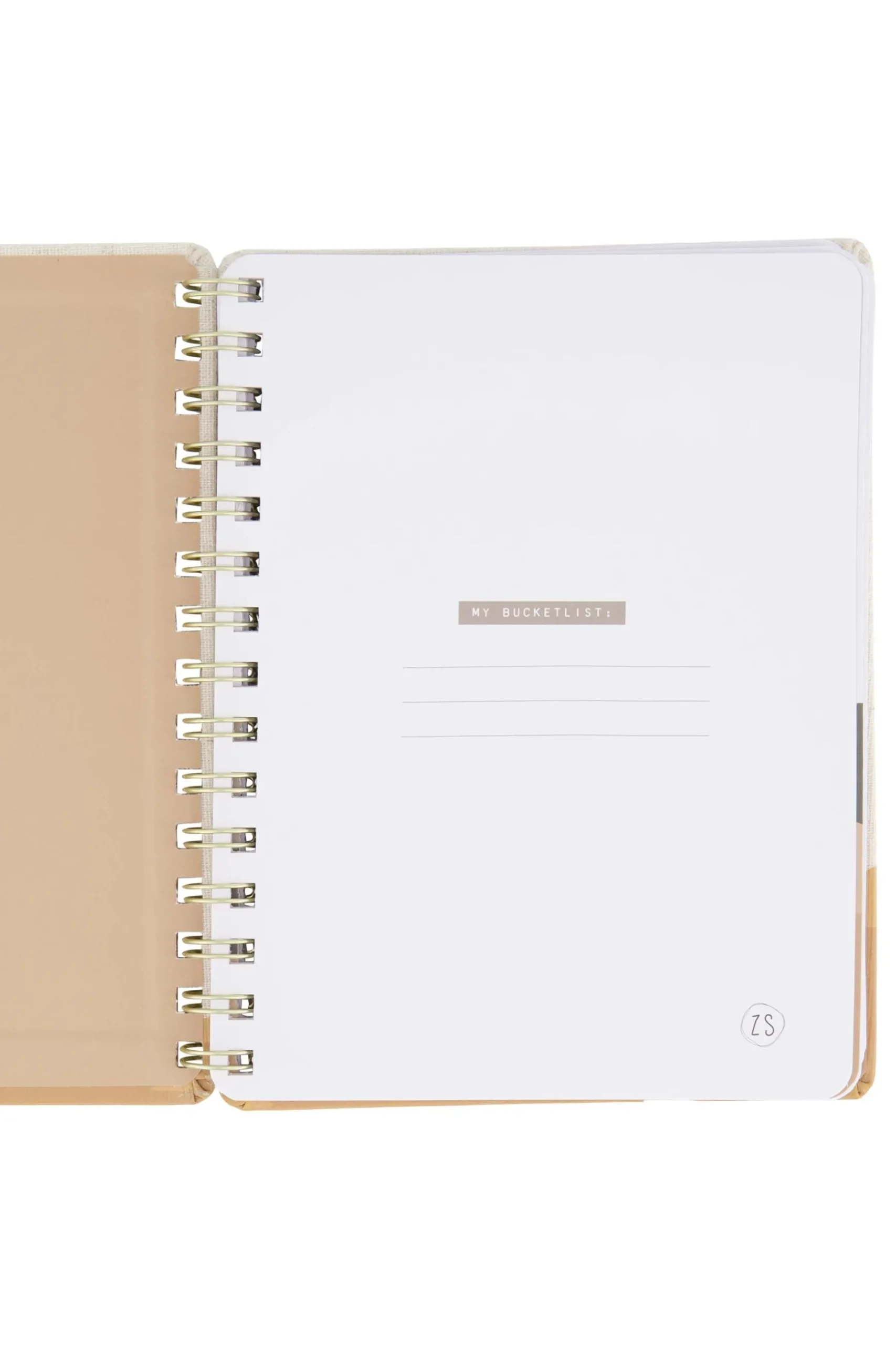 zusss bucket list journal