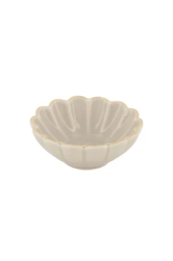 zusss dipschaaltje schulprand beige/goud