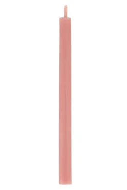 zusss doosje met 10 smalle kaarsjes 17cm roze rood
