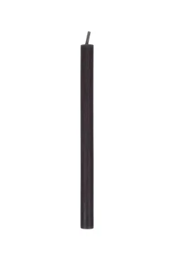 zusss doosje met 10 smalle kaarsjes 17cm zwart