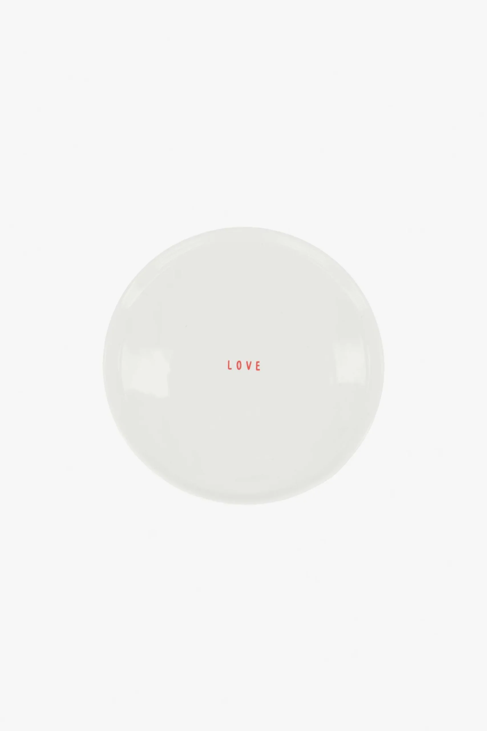 zusss gebaksbordje love wit/rood
