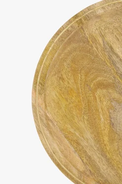 zusss houten stylingbord 30 cm naturel / goud
