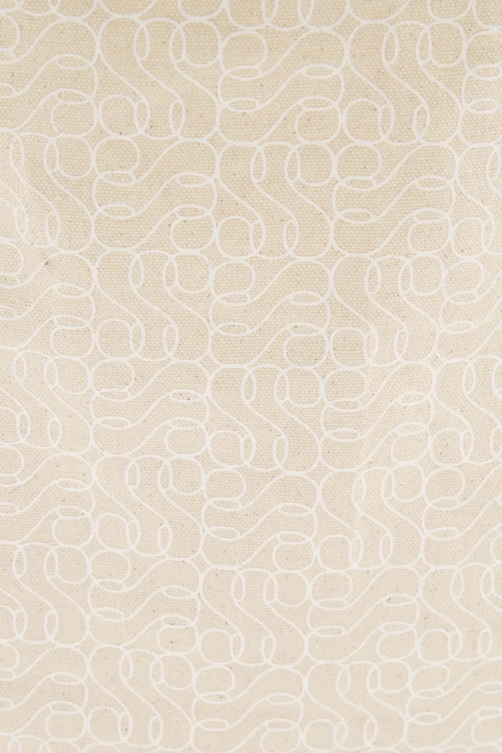 zusss katoenen tas met logoprint zand/wit