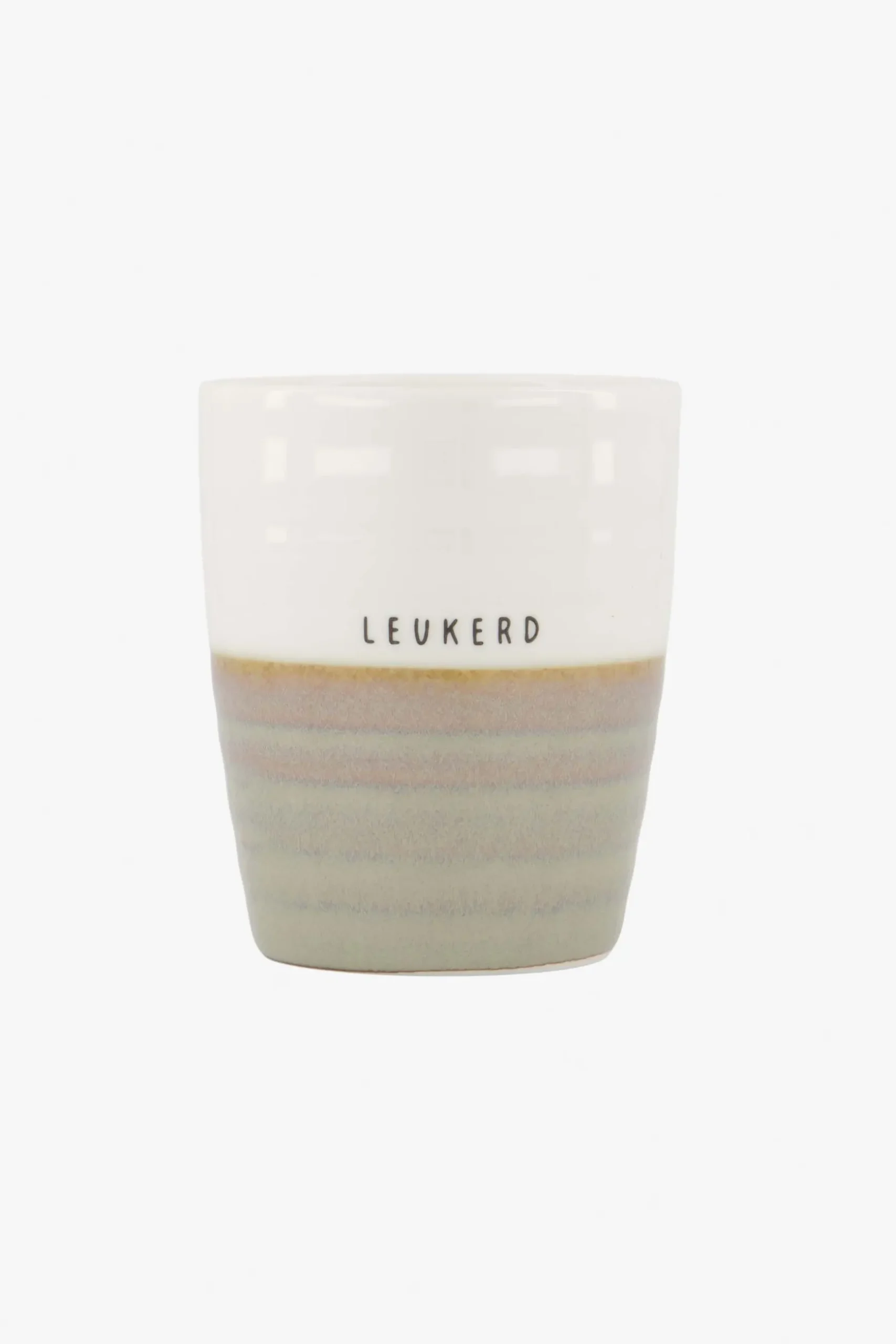 zusss koffiemok leukerd wit/zand