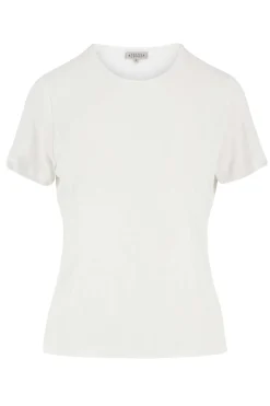 zusss t-shirt met ronde hals wit