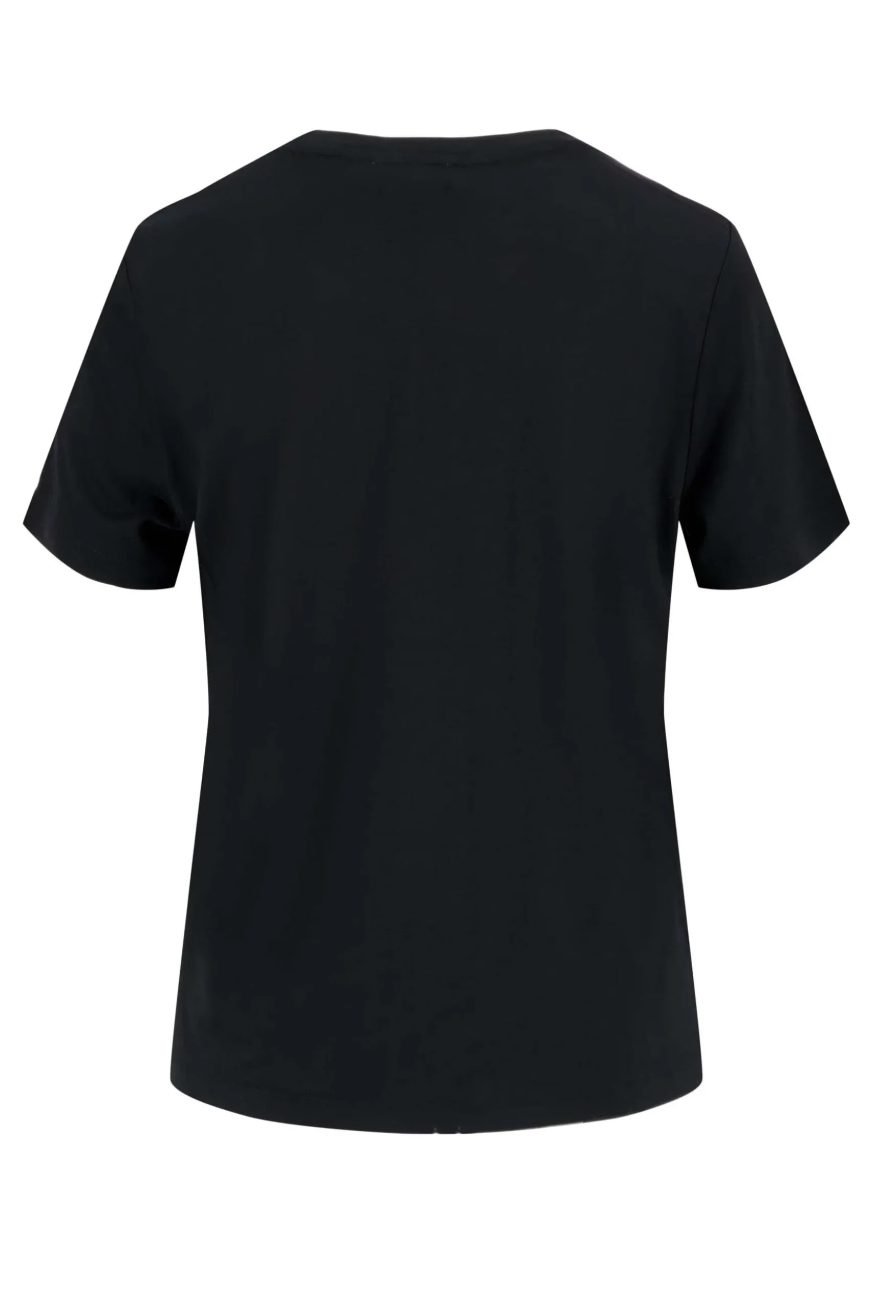 zusss t-shirt met ronde hals zwart